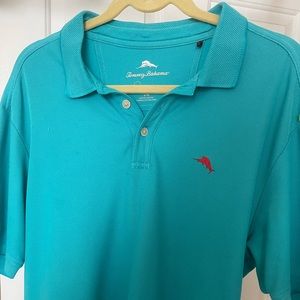 blue Tommy Bahama short sleeve